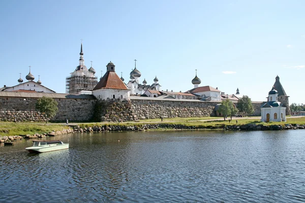 Соловецкий монастырь — стоковое фото