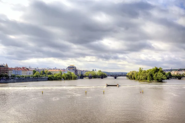 Floden Vltava — Stockfoto