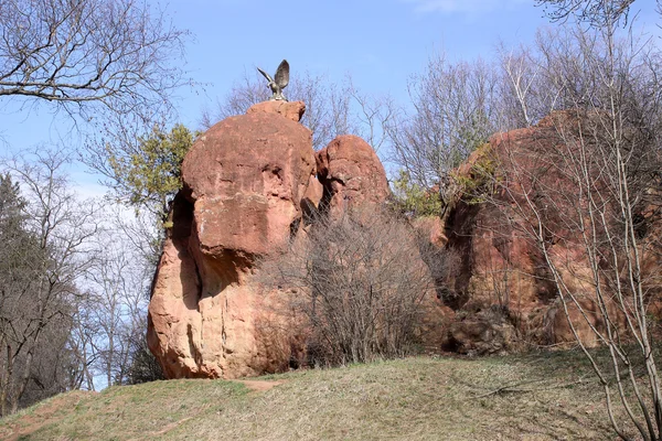 Eagle. Symbol of city Kislovodsk — Stock Photo, Image