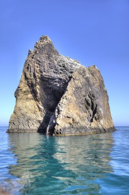 Kara dag berg. Golden gate