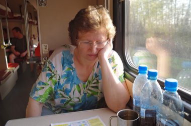 bir demiryolu arabası