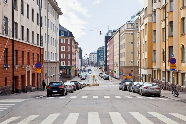 Ciudad Helsinki. Paisaje urbano — Foto de Stock