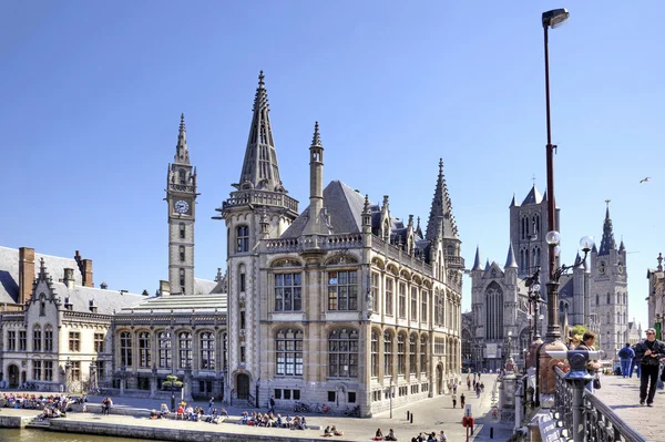 Cityscape. Gent — Stok fotoğraf