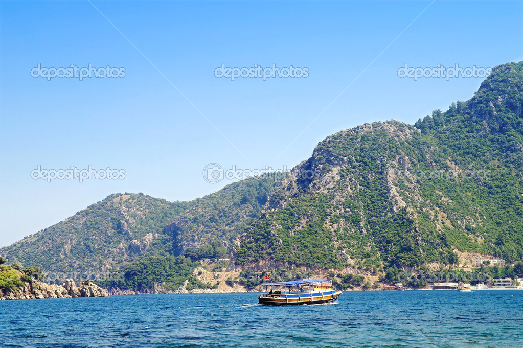 coast of the aegean sea