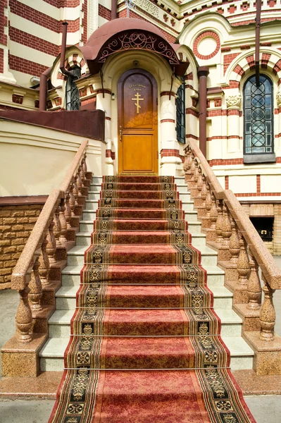 Catedral da Anunciação, Kharkiv. Entrada de serviço — Fotografia de Stock