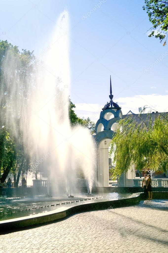 Fountain in the park 