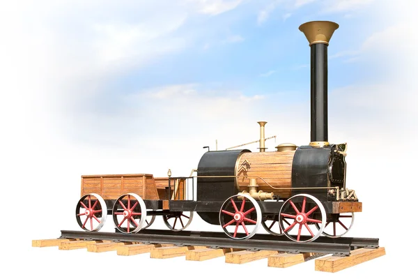 Old steam locomotive — Stock Photo, Image