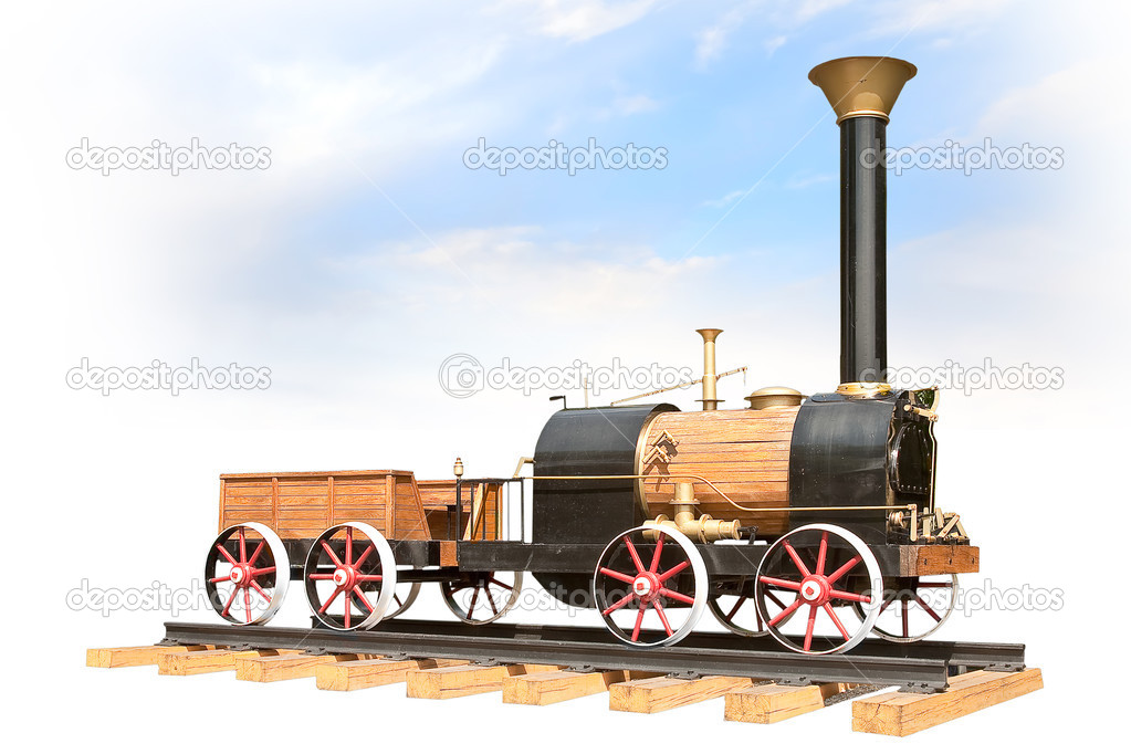 Old steam locomotive 