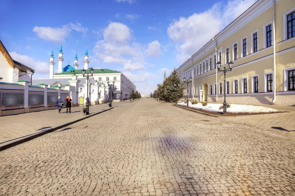 El territorio del Kremlin de Kazán — Foto de Stock