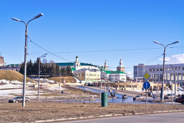 Казань. міський пейзаж — стокове фото