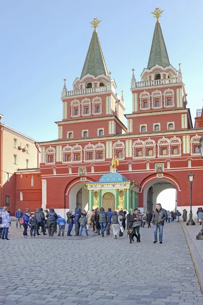 Moskwa. Iberyjskiego bramy — Zdjęcie stockowe