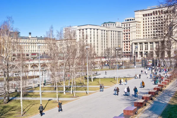 Moscow. Alexander Garden — Stock Photo, Image