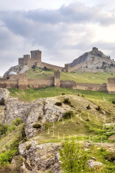 Genuese vesting. Sudak. Krim — Stockfoto