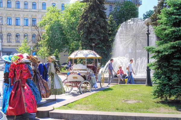 Kiev. Fotoestudio en la Plaza de la Independencia —  Fotos de Stock