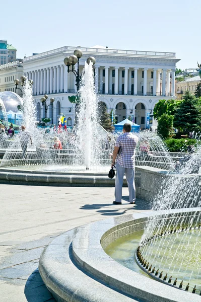Kiev, main square of city — Stock Photo, Image
