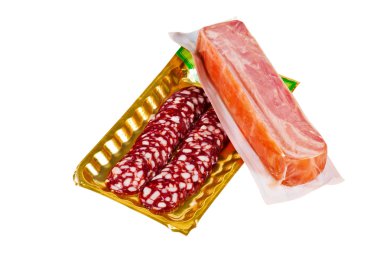 kırsal ve dilimlenmiş sucuk pastırma 