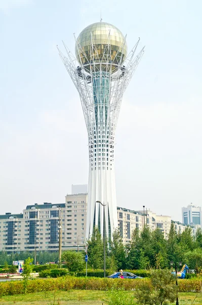 Astana. Bayterek, sights of city — Stock Photo, Image