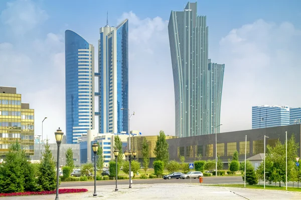 Astana, paesaggio urbano — Foto Stock