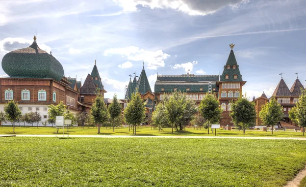 Palácio do czar Alexei Mikhailovich Romanov está em Kolomenskoye — Fotografia de Stock