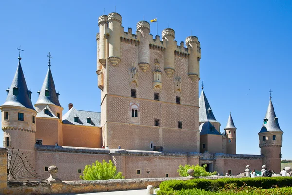 Segovia. hrad Alcazar — Stock fotografie