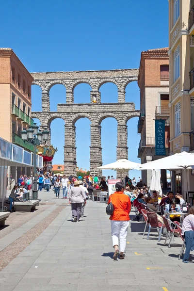 Segovia, paesaggio urbano — Foto Stock