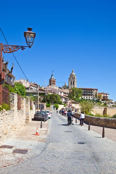 Segovia, paisaje urbano — Foto de Stock