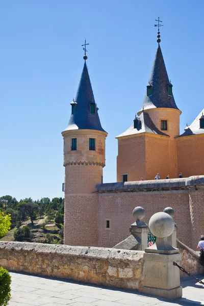 Segovia. Koninklijk kasteel — Stockfoto