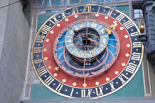 Berna. Frammento ore zodiacali Torre dell'orologio — Foto Stock