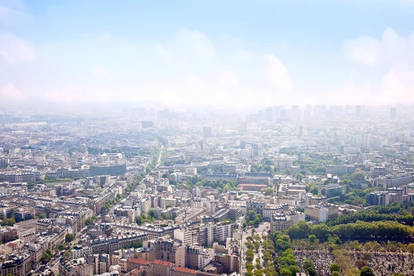 Panorama van de stad Parijs — Stockfoto