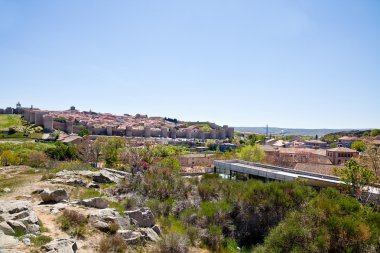 Ortaçağ şehri avila 