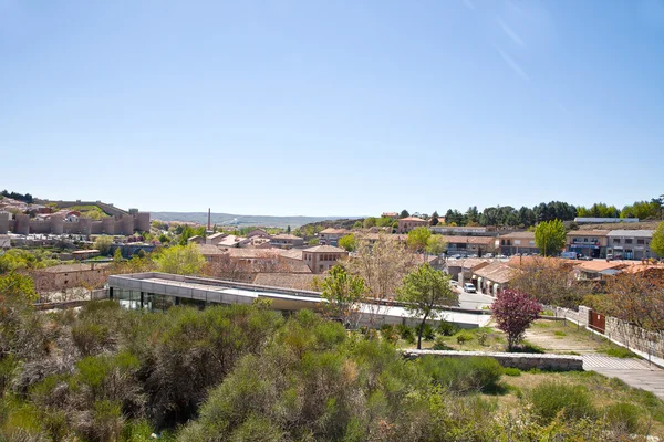 Ciudad medieval Ávila — Foto de Stock