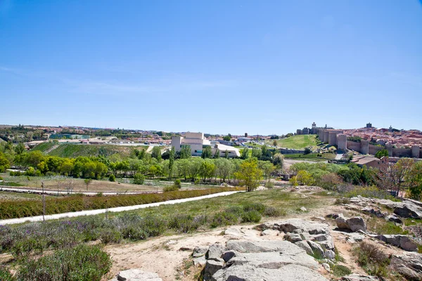 Città medievale Avila — Foto Stock