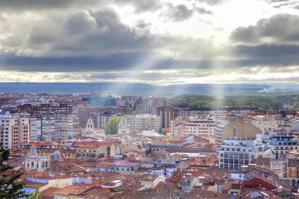 Burgos. paesaggio urbano — Foto Stock