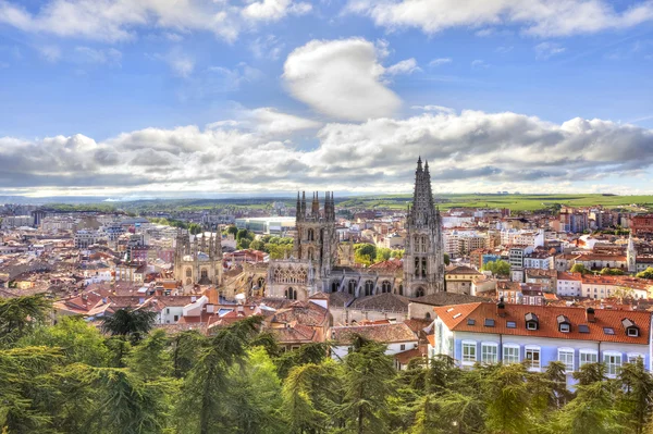 Burgos. katedralen i vår dam — Stockfoto