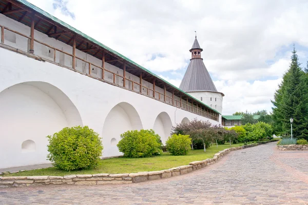 Moskou. grondgebied van het novospasskogo-klooster — Stockfoto
