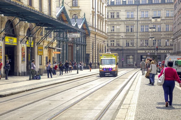 Прага, міський пейзаж — стокове фото