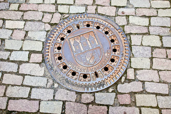 Manhole — Fotografie, imagine de stoc