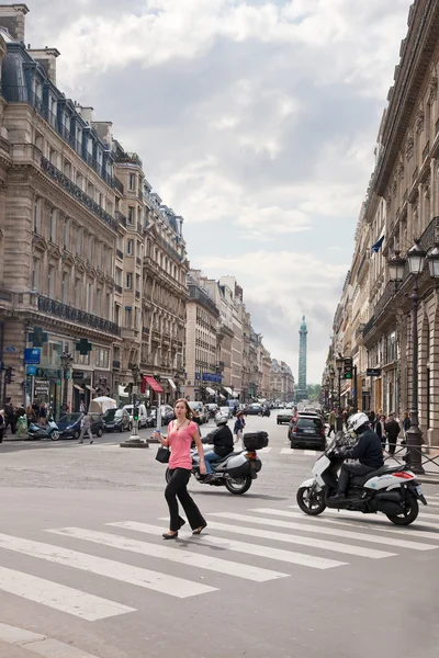 Paris. Plaza Opera — Stock Photo, Image