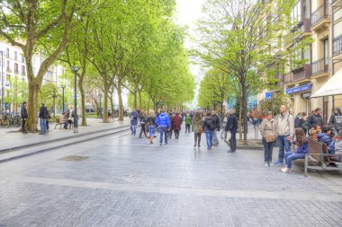 San sebastian. Cityscape. Avrupa Kültür Başkenti 