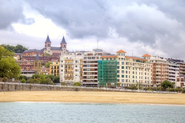 San Sebastián. Paisaje urbano. Capital Europea de la Cultura — Foto de Stock