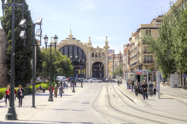 Saragossa. Stadtbild — Stockfoto