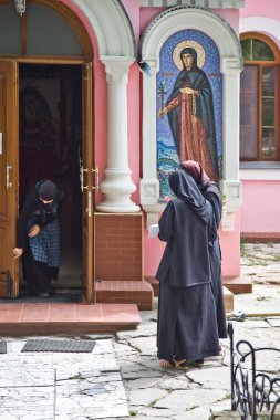 Toplovsky Holy Paraskeevsky convent  clipart
