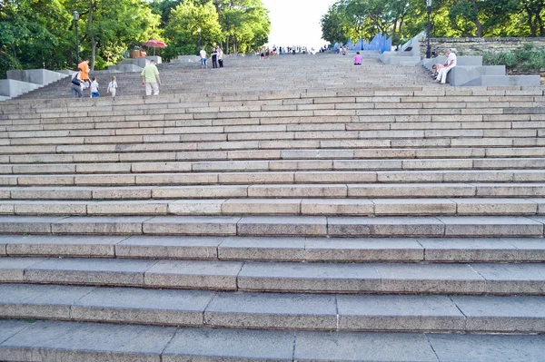 Potemkin Stairs in Odessa city — Stock Photo, Image