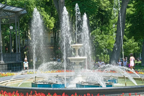 Jardín municipal. Fuente musical —  Fotos de Stock