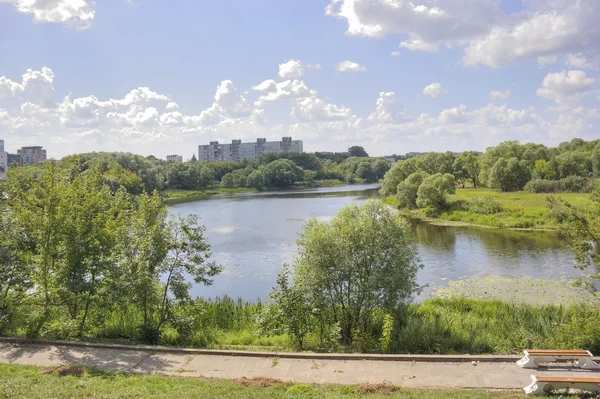 Tver. Rivier Tmaka — Stockfoto