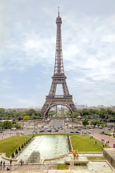 Paříž. Eiffelova věž — Stock fotografie