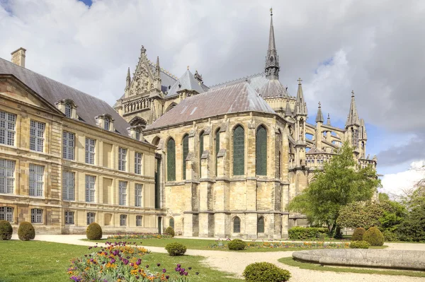 Cattedrale medievale di Reims — Foto Stock