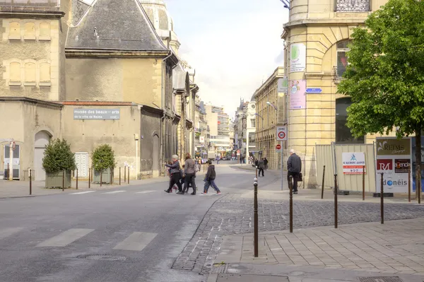 Il centro storico della città di Reims — Foto Stock