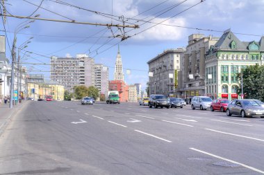 Moskova. sokak Bahçe yüzük 