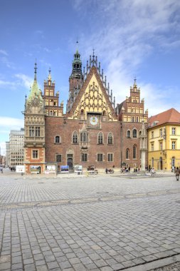 Wroclaw, cityscape. Belediye Binası
